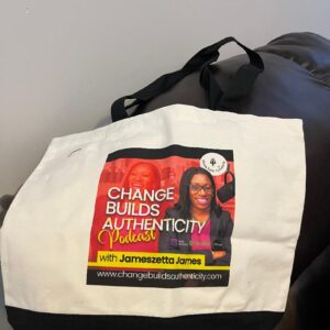 Change Builds Authenticity Two Tone Bag